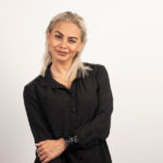 Women Black Button-Up Shirts
