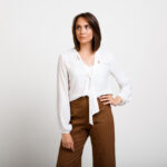 women's white blouse long sleeve