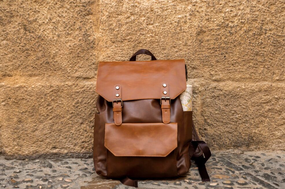 Leather Backpack Purses