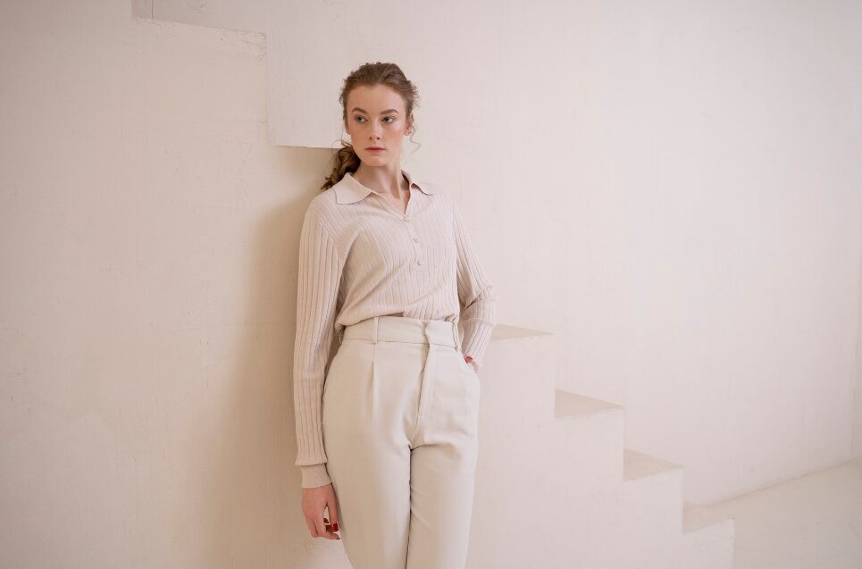 The Women’s Beige Blouse in North American Fashion