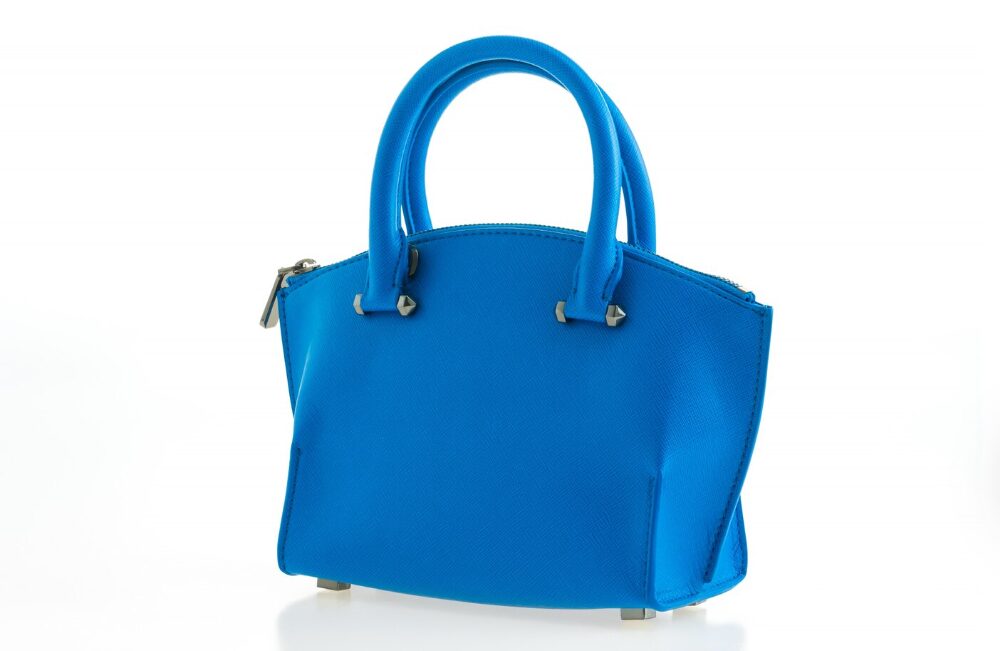 blue purse